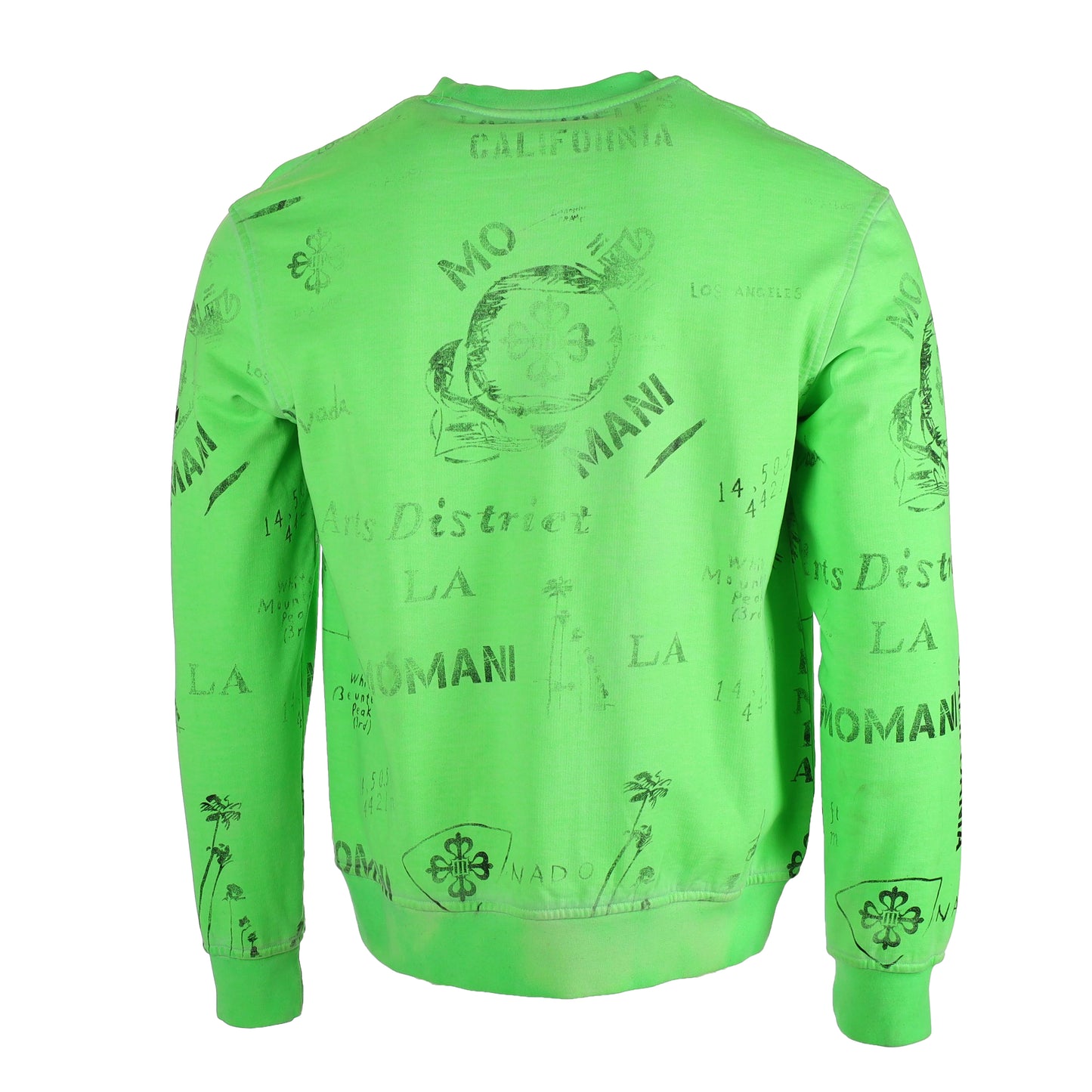 light green momani hoodi