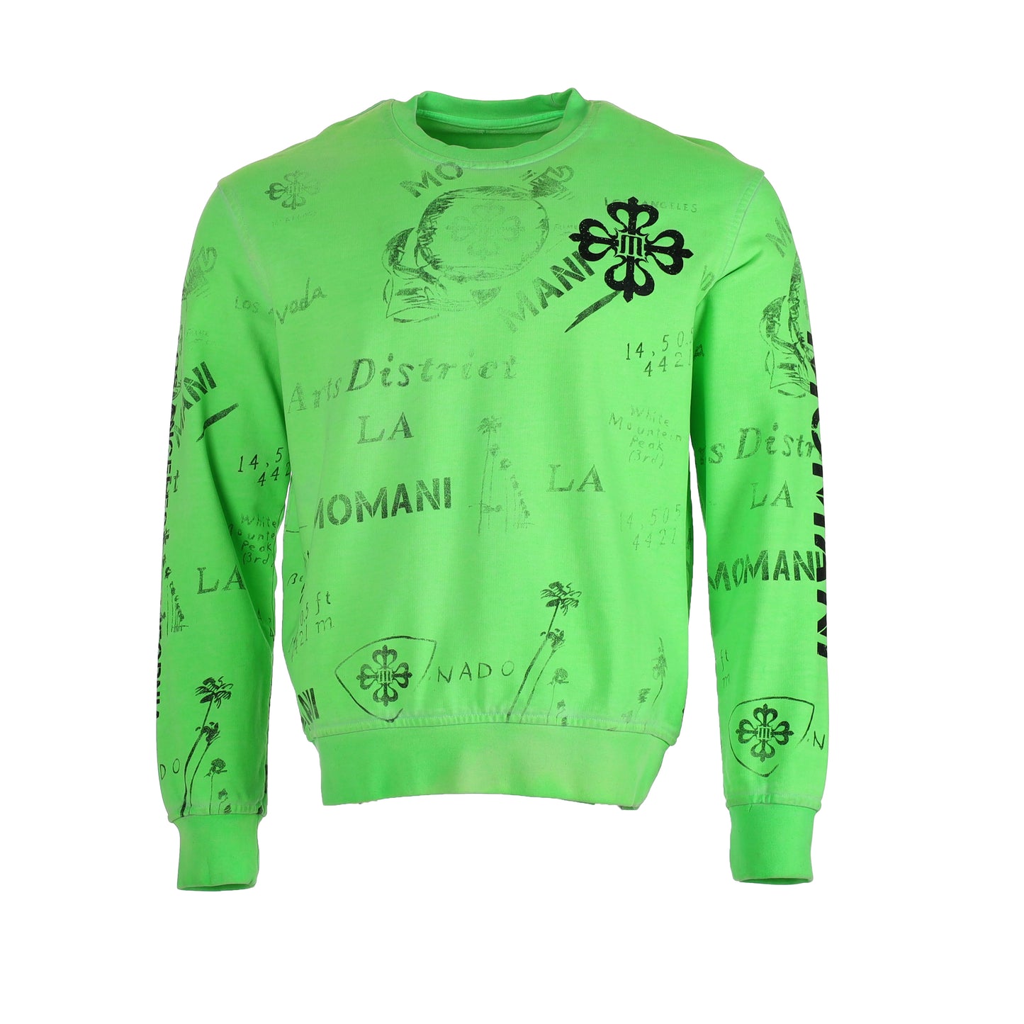 light green momani hoodi