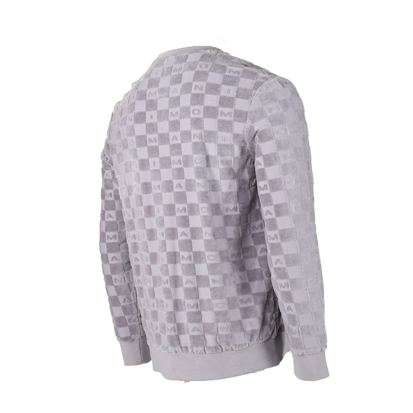 gray sweashirt