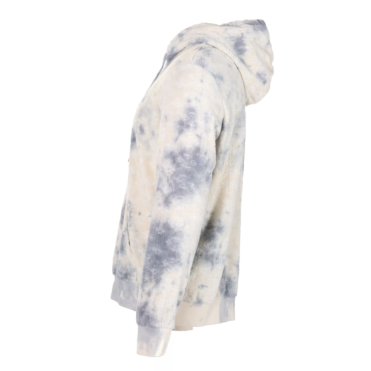 tie dye light gray hoodi