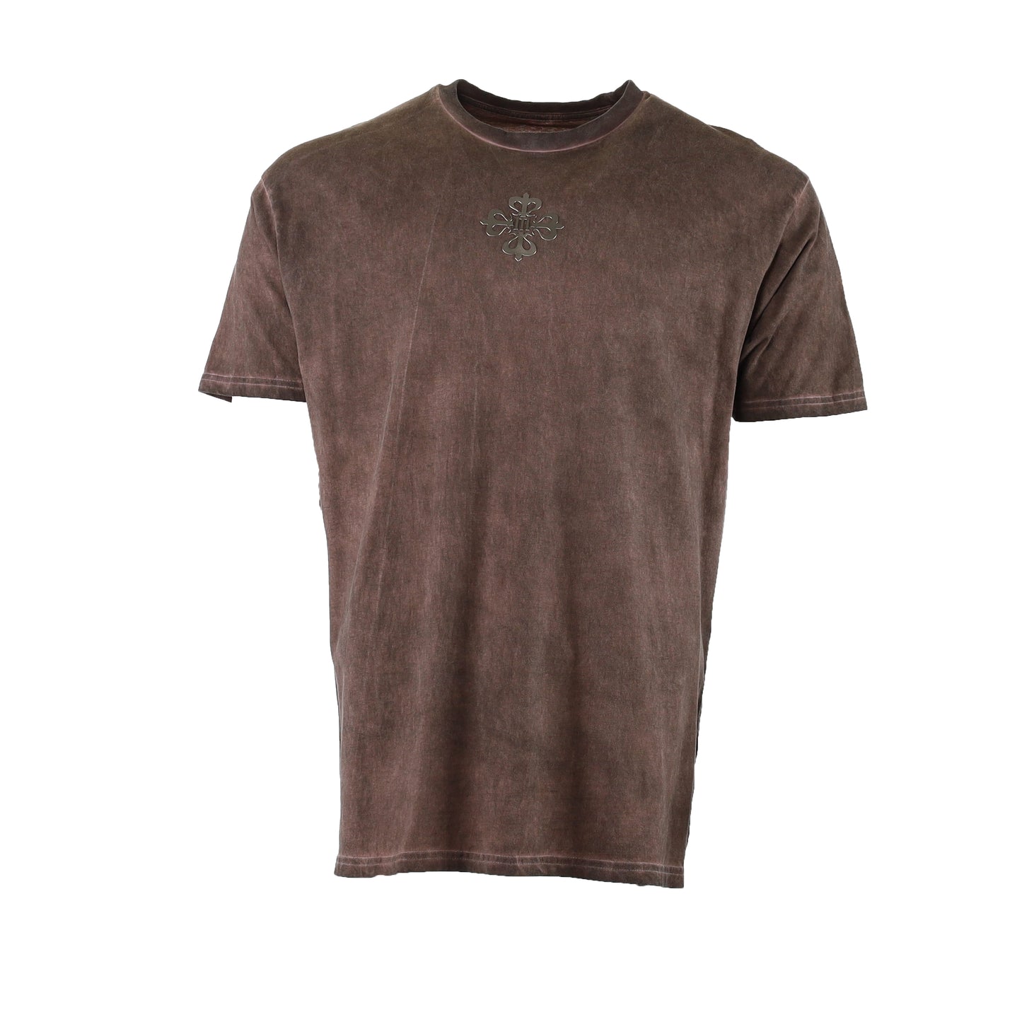 brown t-shirt