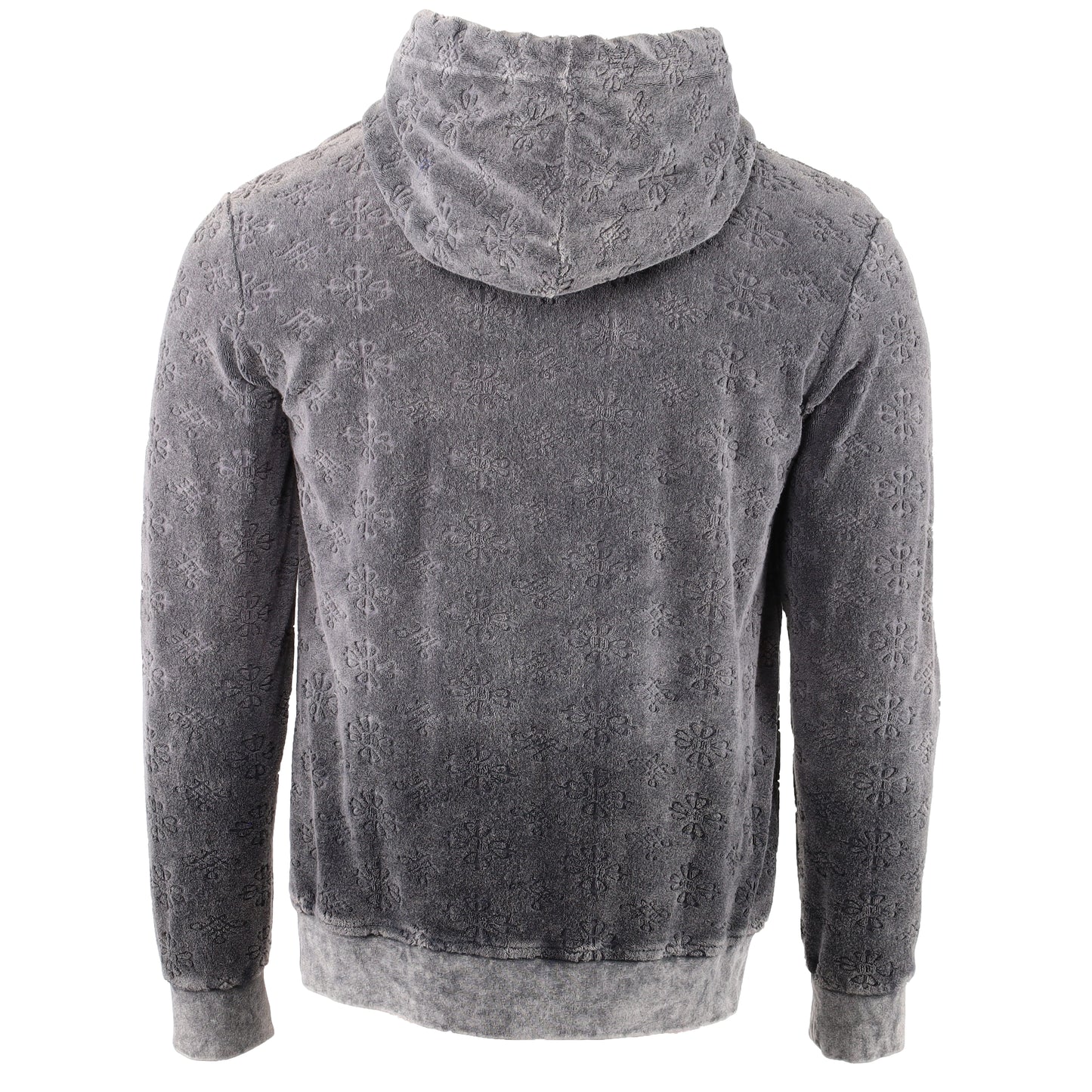 tie dye gray momani hoodi