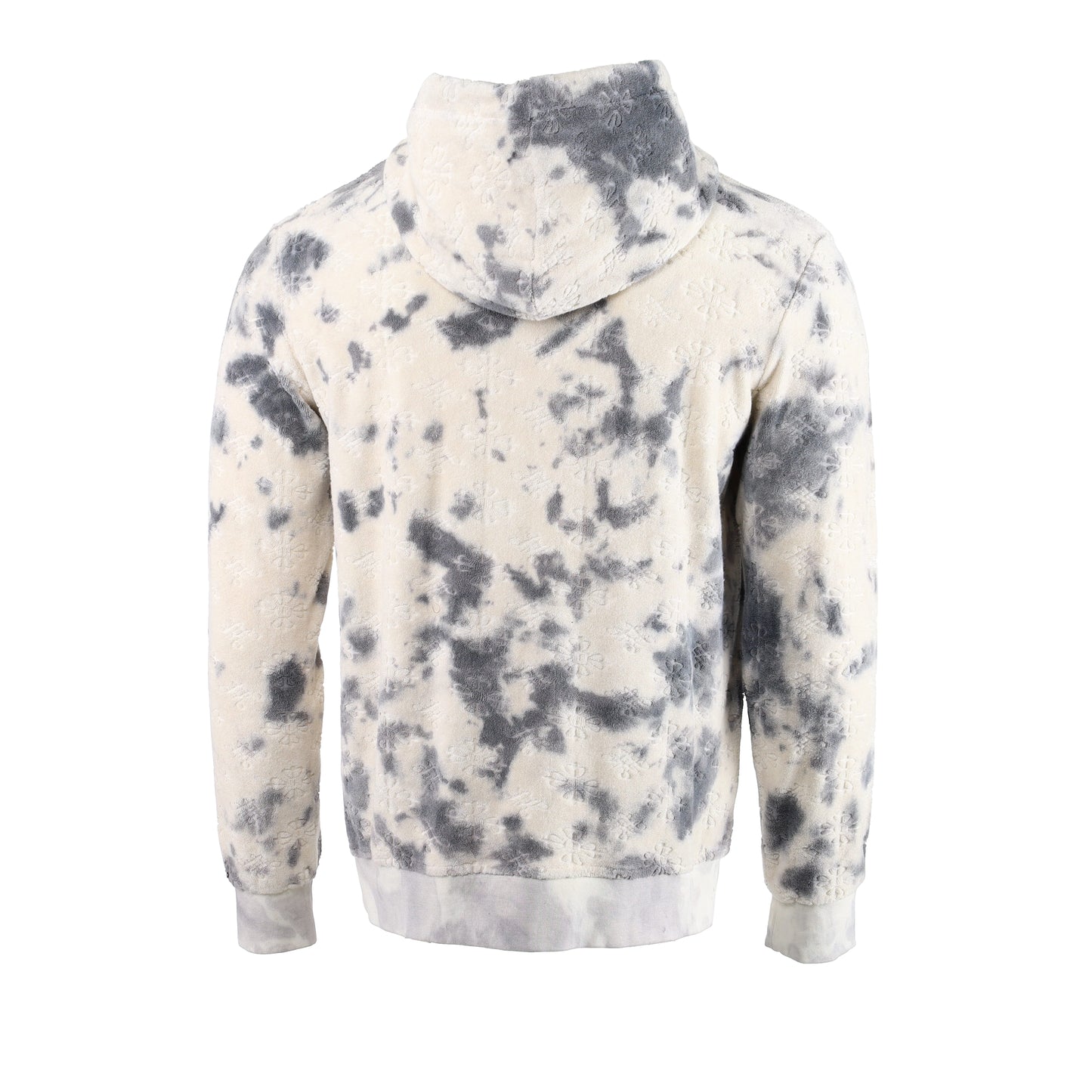 tie dye gray hoodi