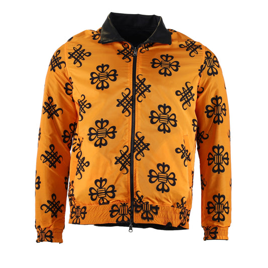 black&orange momani jacket