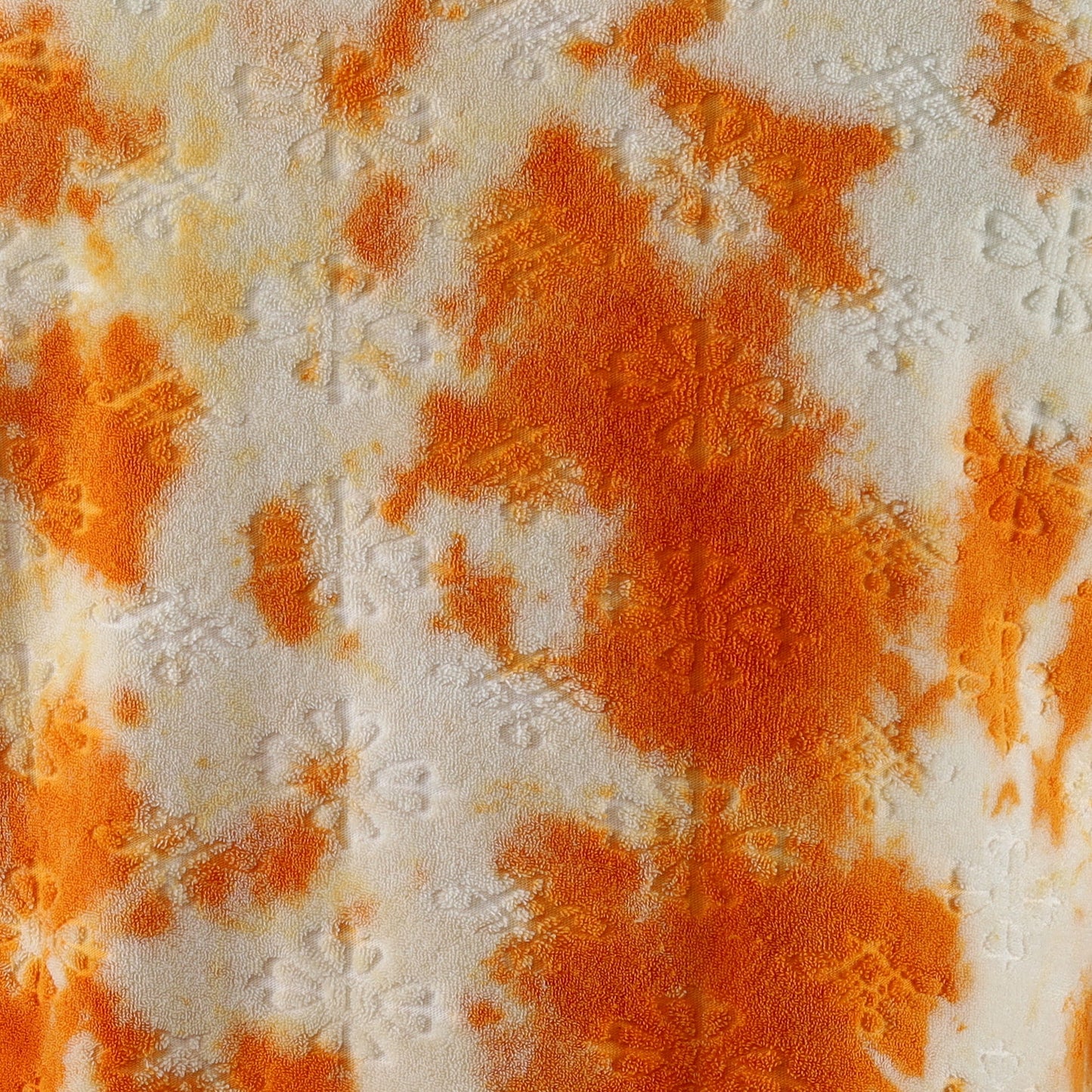 tie dye orange hoodi