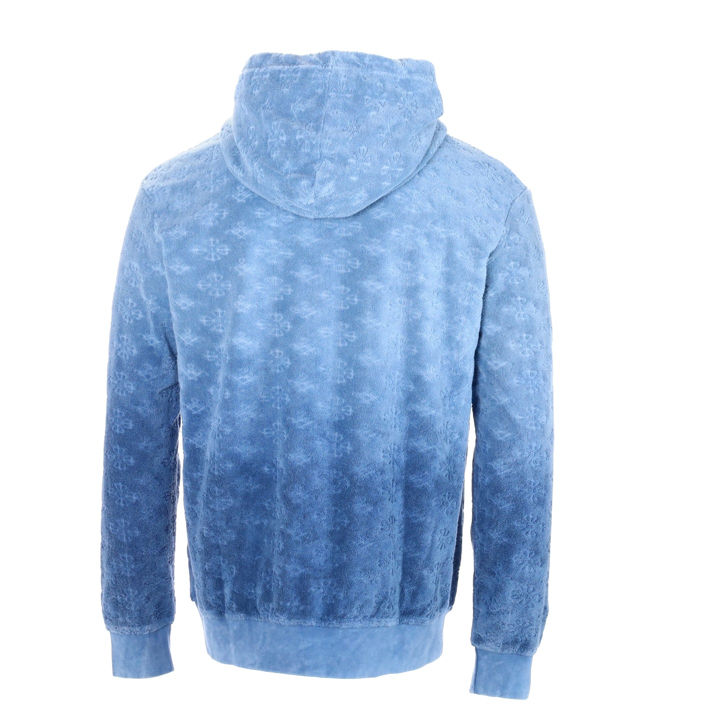 tie dye blue hoodi