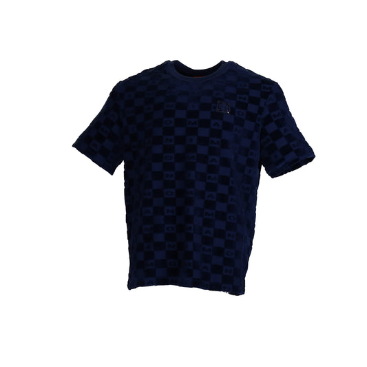 dark blue momani short&t-shirt